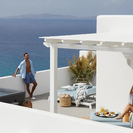 サン マルコ ホテル Houlakia (Mykonos)